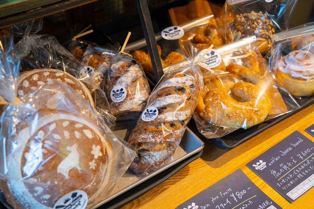 ベーカリー陳列