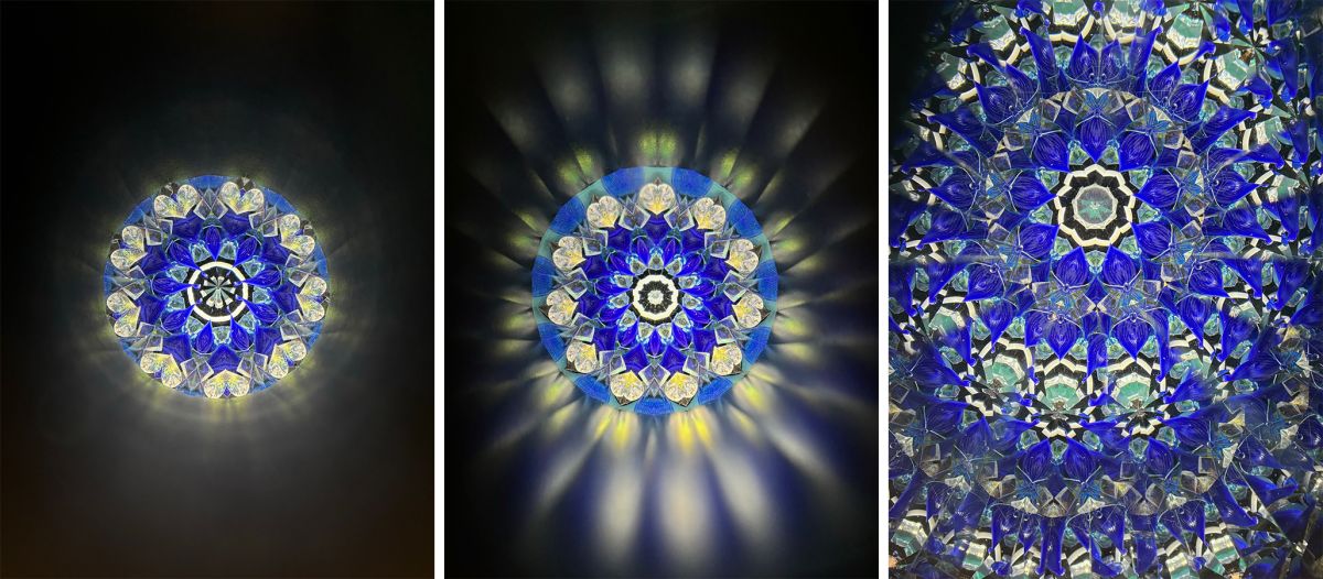 （写真左から）「9ポイント2ミラー」、「11ポイント2ミラーハーフ」、「11ポイント3ミラー」／画像提供：まんげ鏡や