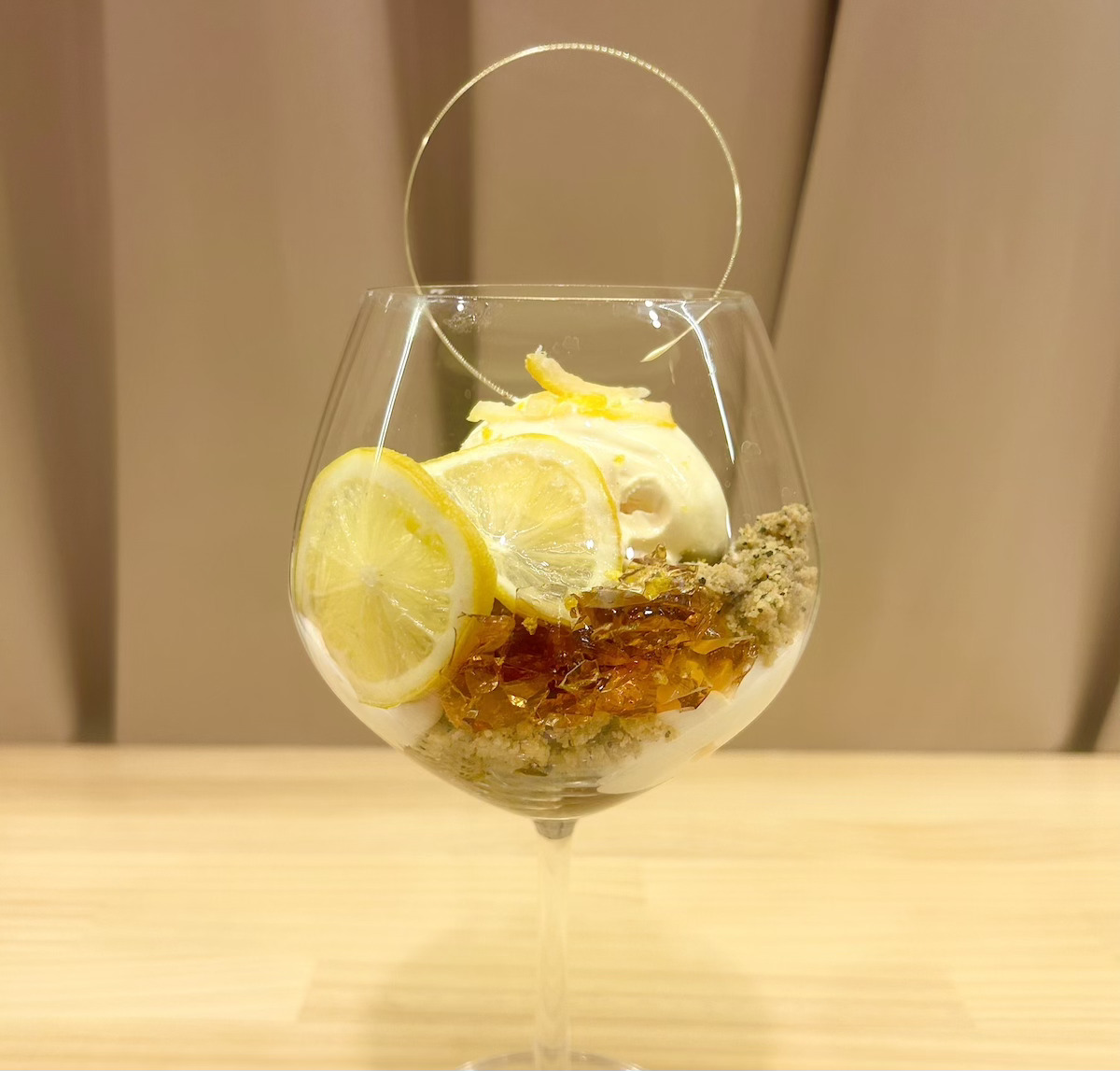 「レモンと紅茶のパルフェ」※8月現在は販売しておりません