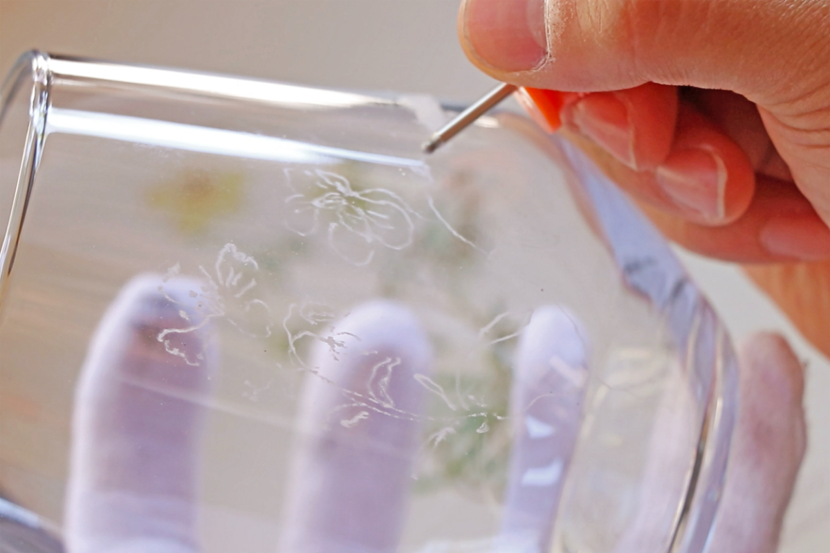 グラスカービング体験イメージ