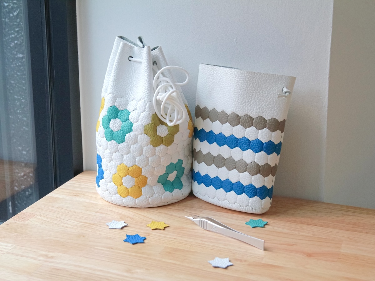 Mサイズのピースで作成したアイテム