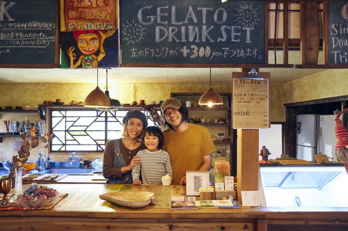 島の恵みジェラート のら