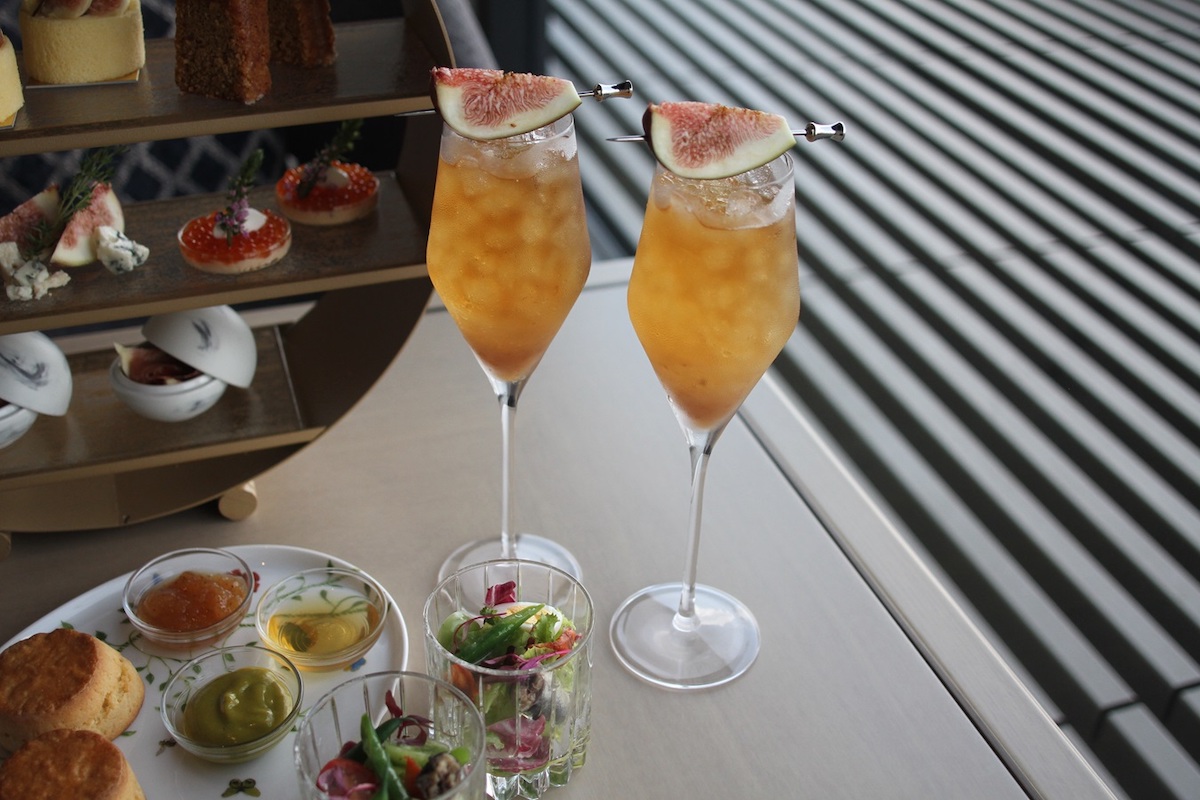 ウェルカムドリンクのモクテル