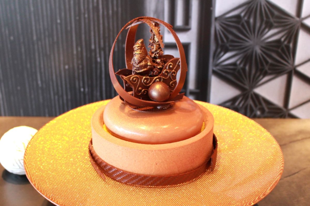 「ショコラアールグレイ」直径15cm、高さ５,5cm　7000円 