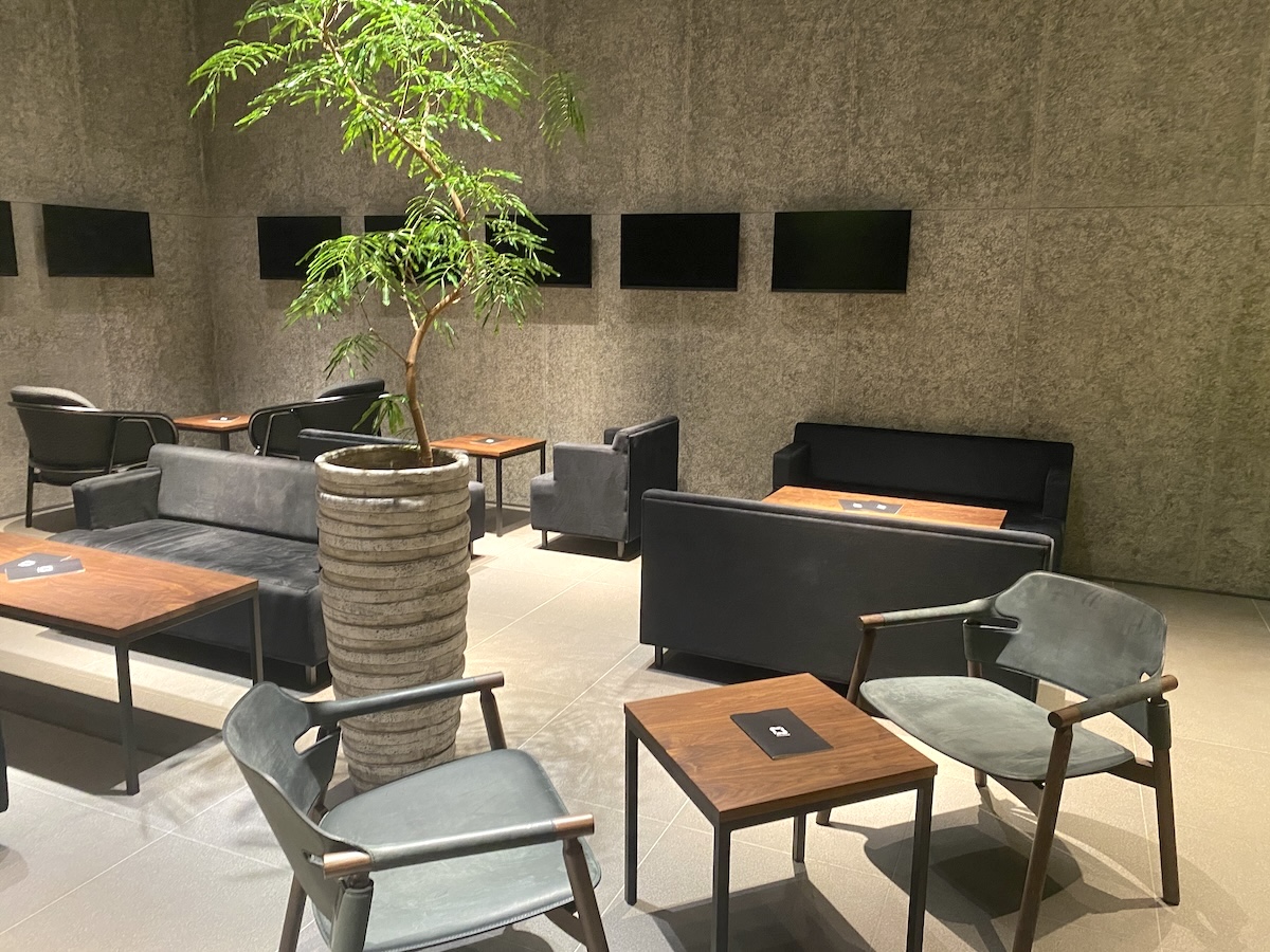 食事が楽しめるカフェスペース