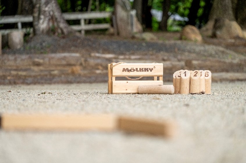 モルック体験 1時間1500円・暗くなり次第終了