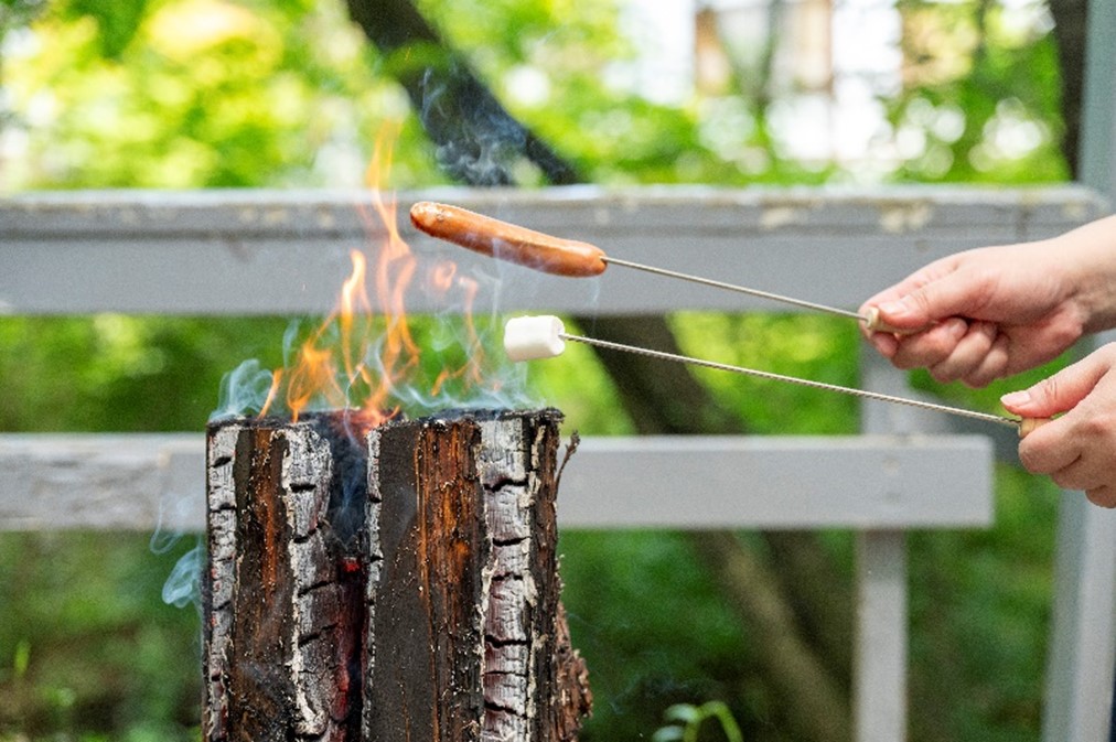 バーベキューも楽しめます！