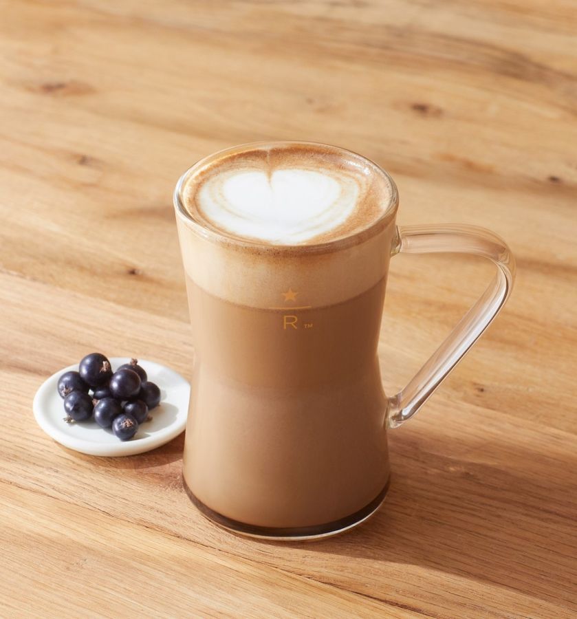 「オータム ショコラ ラテ(Hot / Iced)」1050円(店内利用)、1031円(持ち帰り)