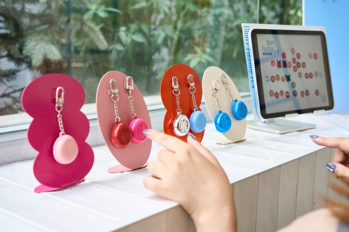 キーチェーンの色は時期によって限定色も登場