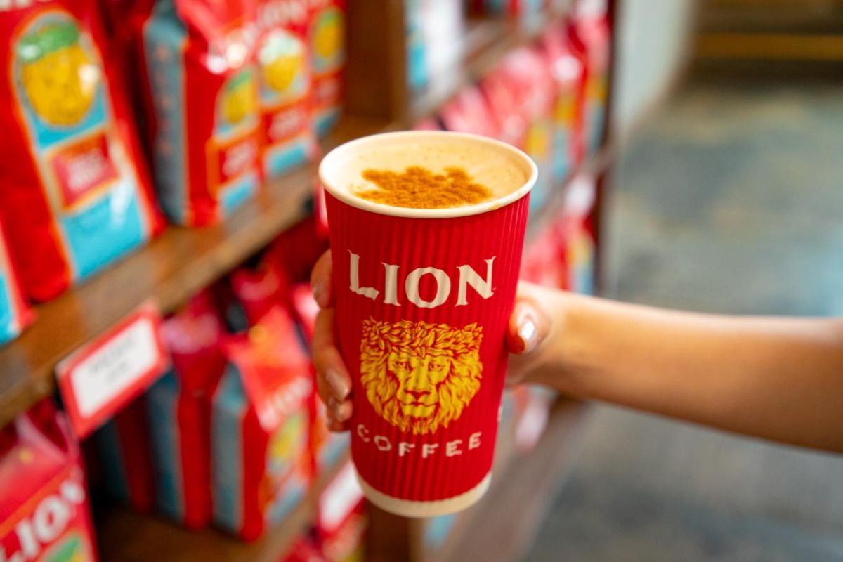 ブラウンシュガーシナモンラテ $5.60~