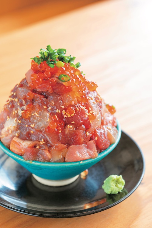 「海鮮てっぺん丼」2838円
