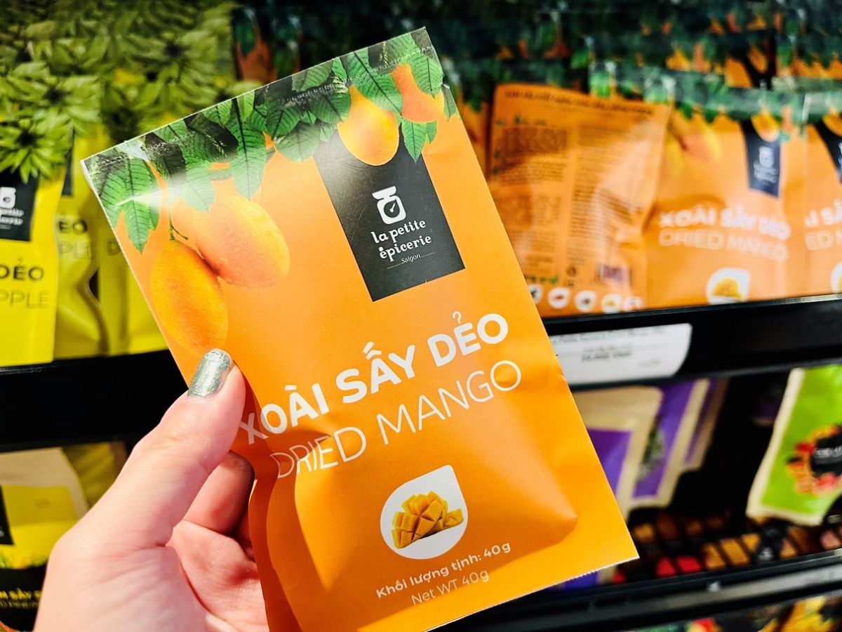 高島屋の地下2階「「Annam Gourmet Market」で見つけたバラマキにぴったりのドライマンゴー