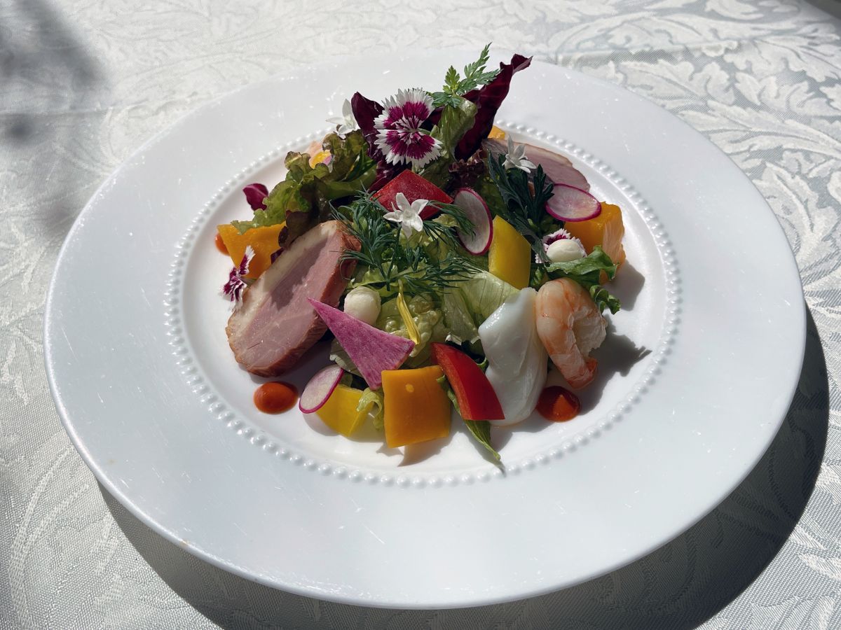 「シェフ特製オードブル2種盛り合わせ」