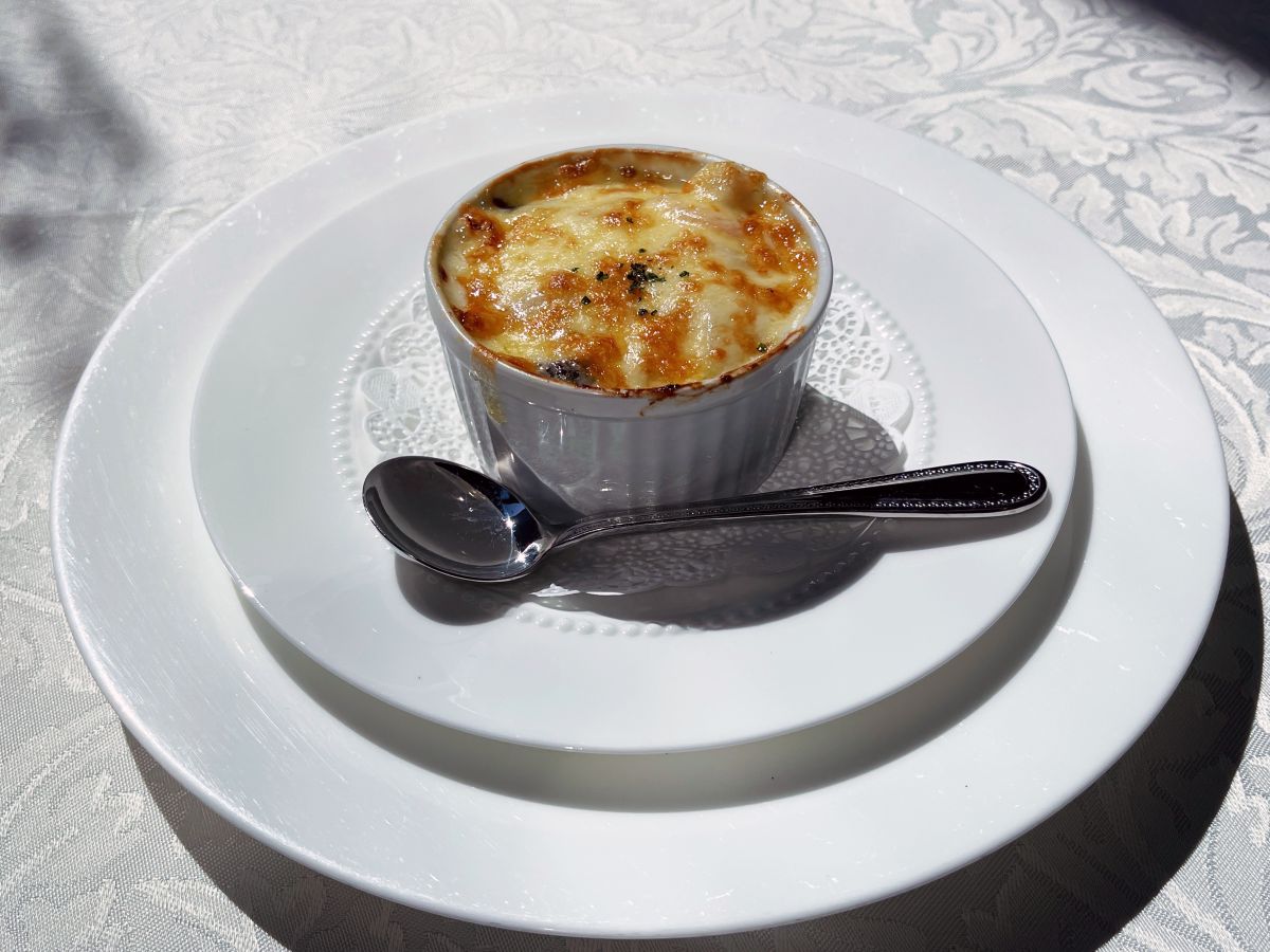 「海の幸ときのこのドリア」