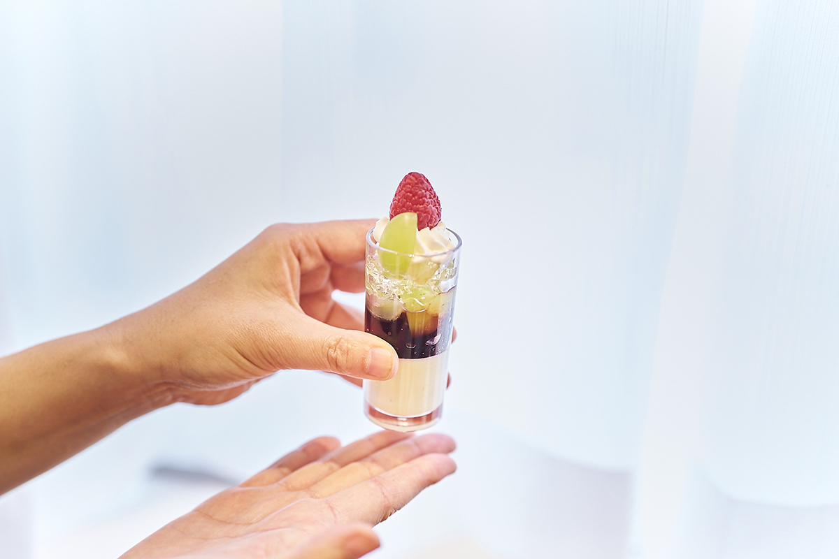 「季節のぶどうのヴェリーヌ（シャインマスカット）」