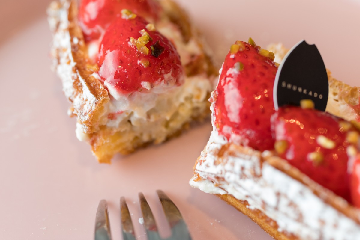 「咲クレール（アールグレイいちご）」388円