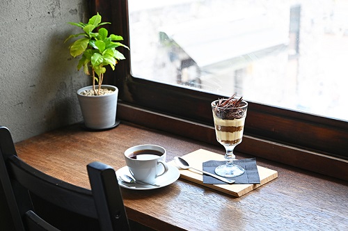 コーヒーと大人のティラミス