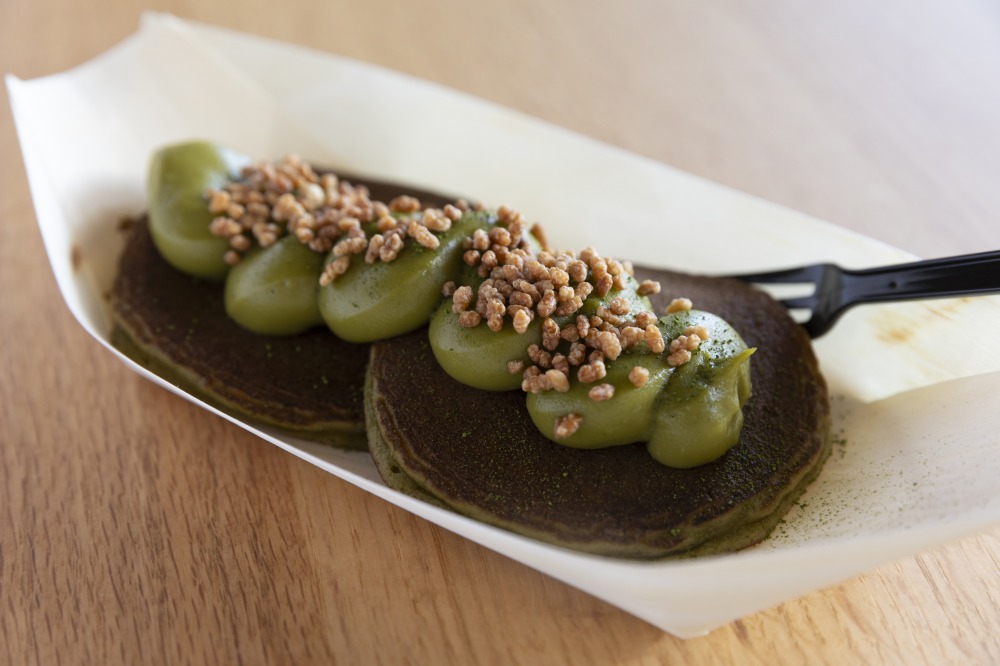 抹茶クリームどら450円