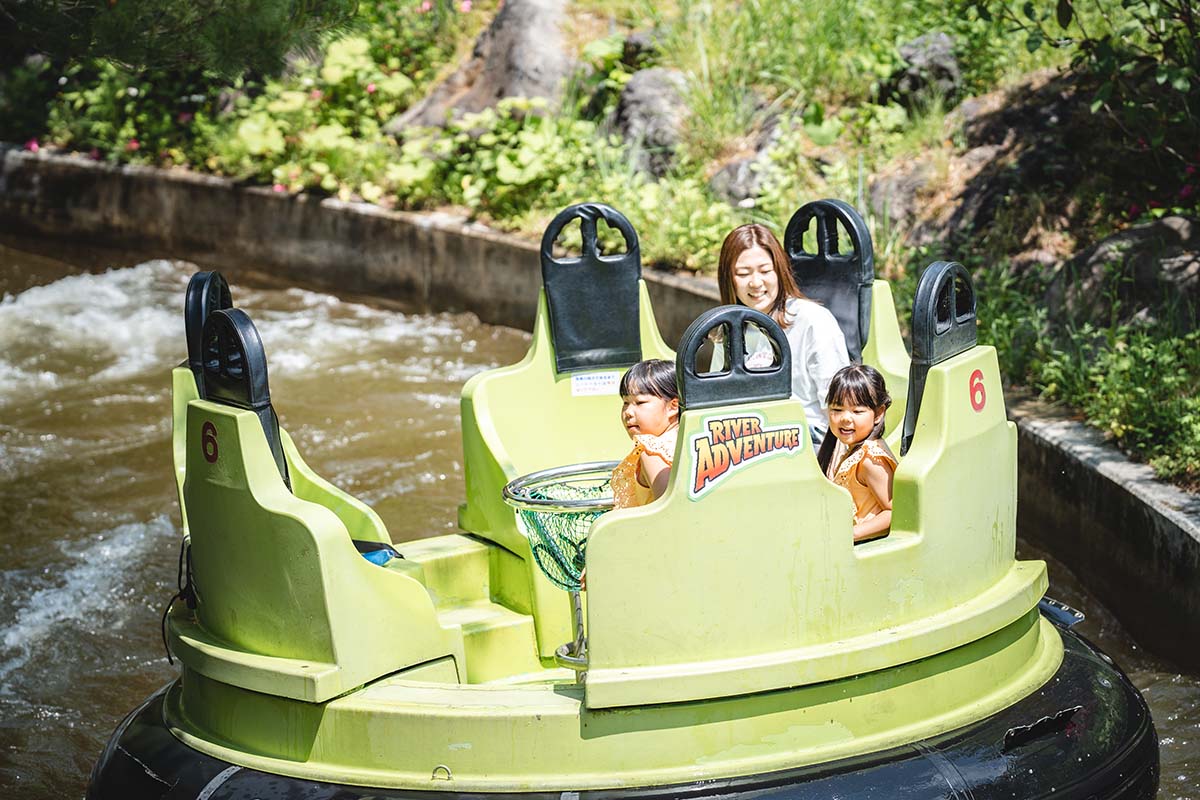 リバーアドベンチャー。犬の同乗不可