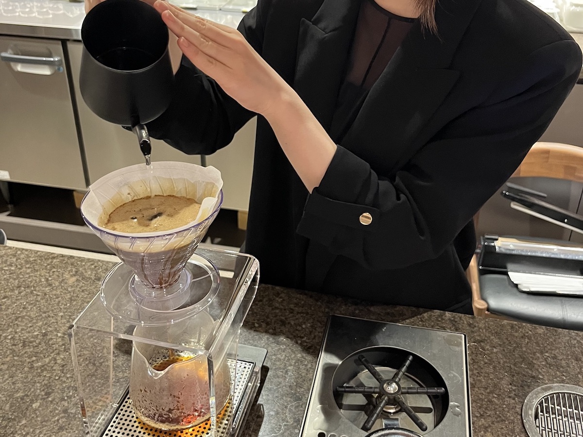 一杯ずつ丁寧にいれてもらえる特別感！