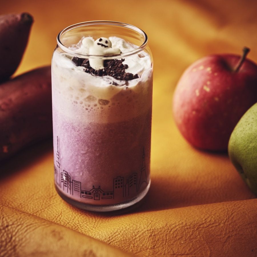 「パープルスイートポテトスムージー」950円