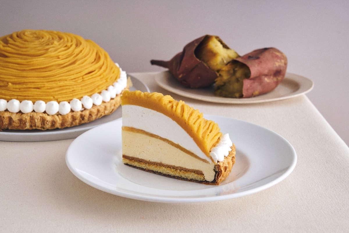 「“蜜芋”づくしのモンブランパイ」1210円