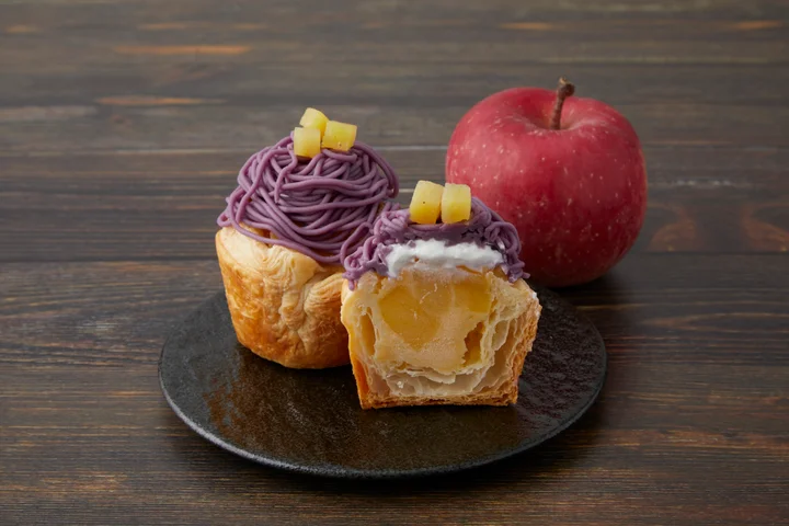 「Apple Cup紫芋のモンブラン」490円