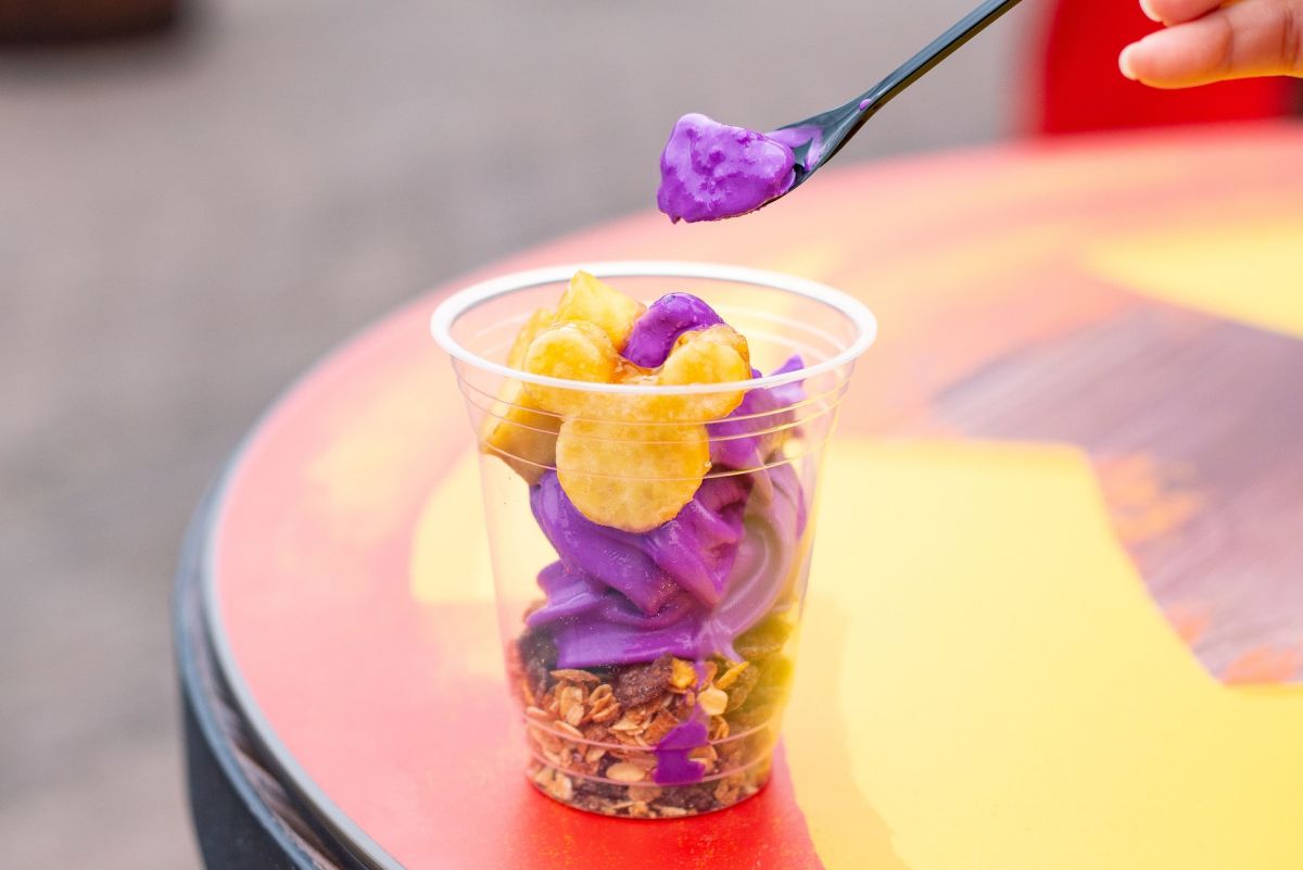 リバティ・ランディング・ダイナー、サルタンズ・オアシス 「ハロウィーンサンデー」(キャンディースウィートポテト&マロン)850円