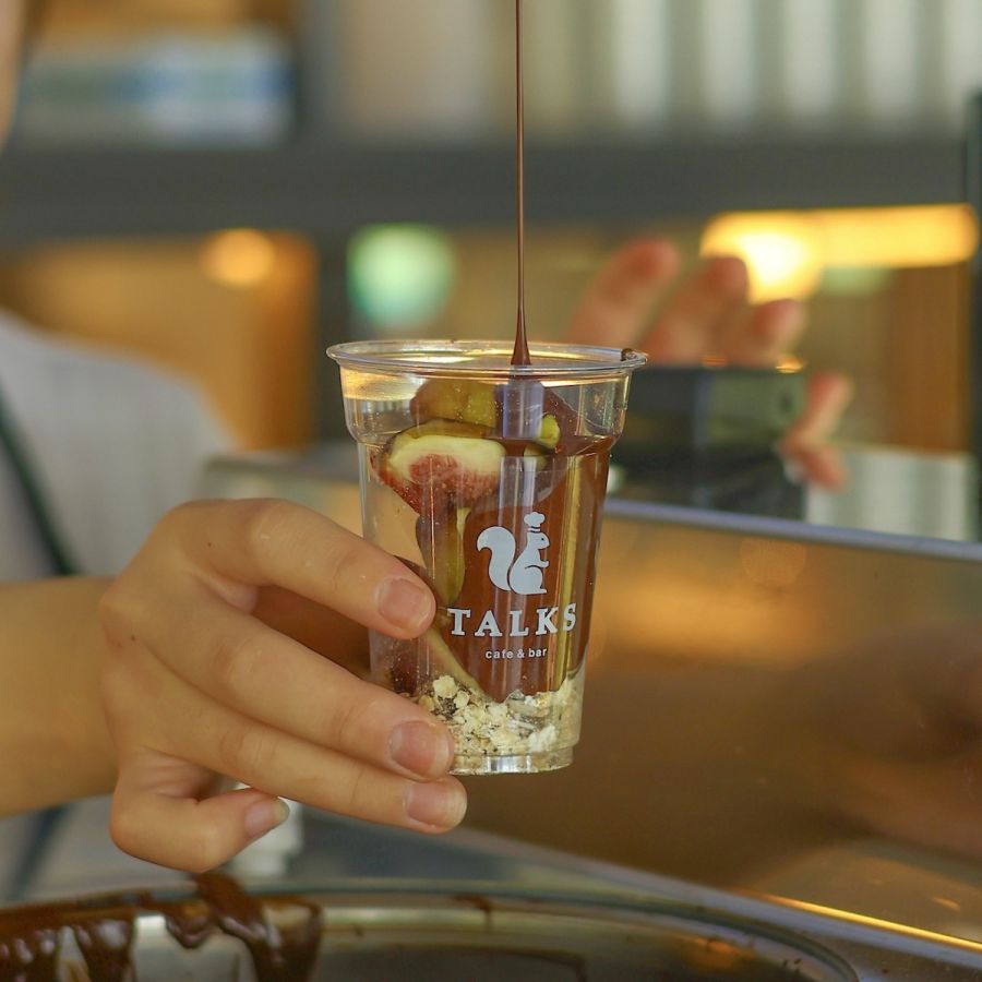 「チョコレートドレープ いちじく」1320円