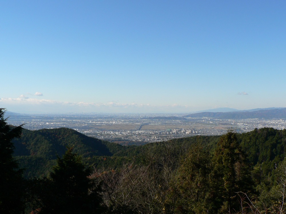 上醍醐からの眺望(提供:醍醐寺)