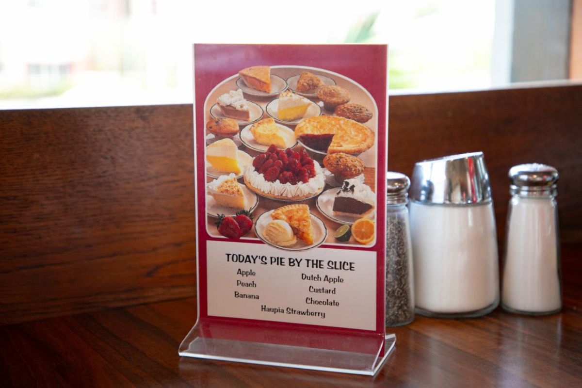 パイのメニュー