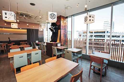 海さくらの店内