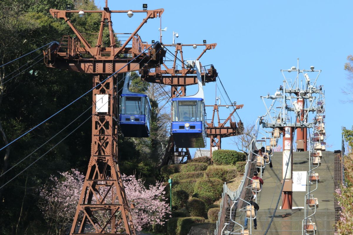 松山城ロープウェイ