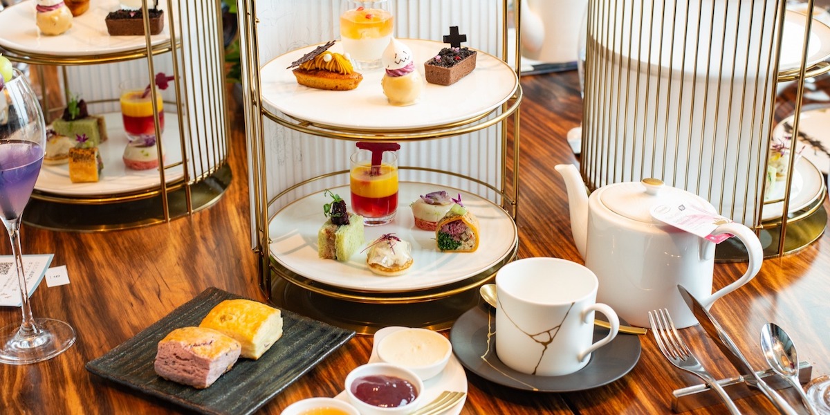 ハロウィンらしいキュートなアフタヌーンティーが登場！ 英国式ティーマナーのミニ講座も開催【るるぶ＆more.部活動レポート】