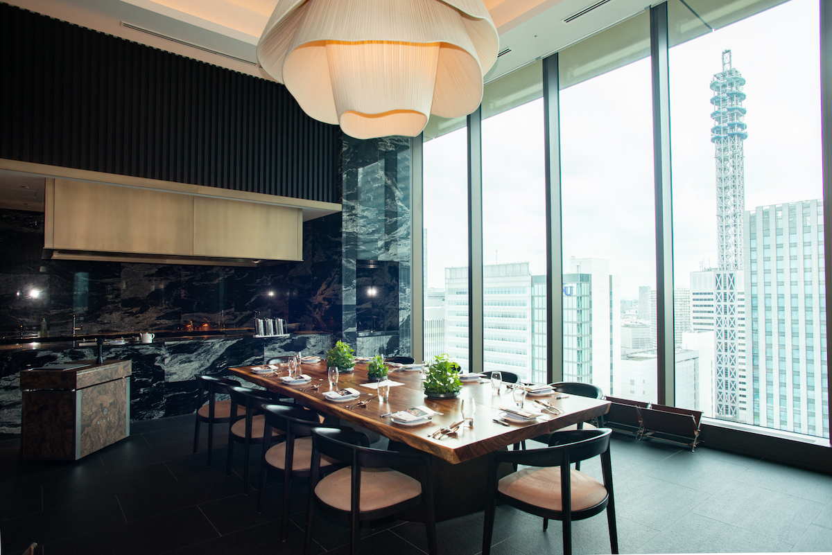 プライベートダイニングルーム「シェフズテーブル」