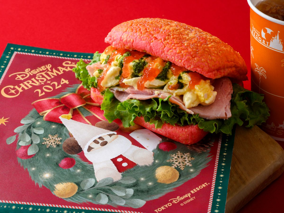 スペシャルサンド（ハム、エッグとパスタのサラダ）ソフトドリンクのチョイス