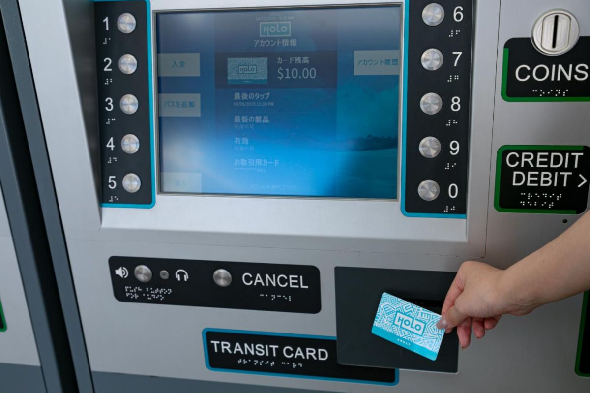 チャージの様子