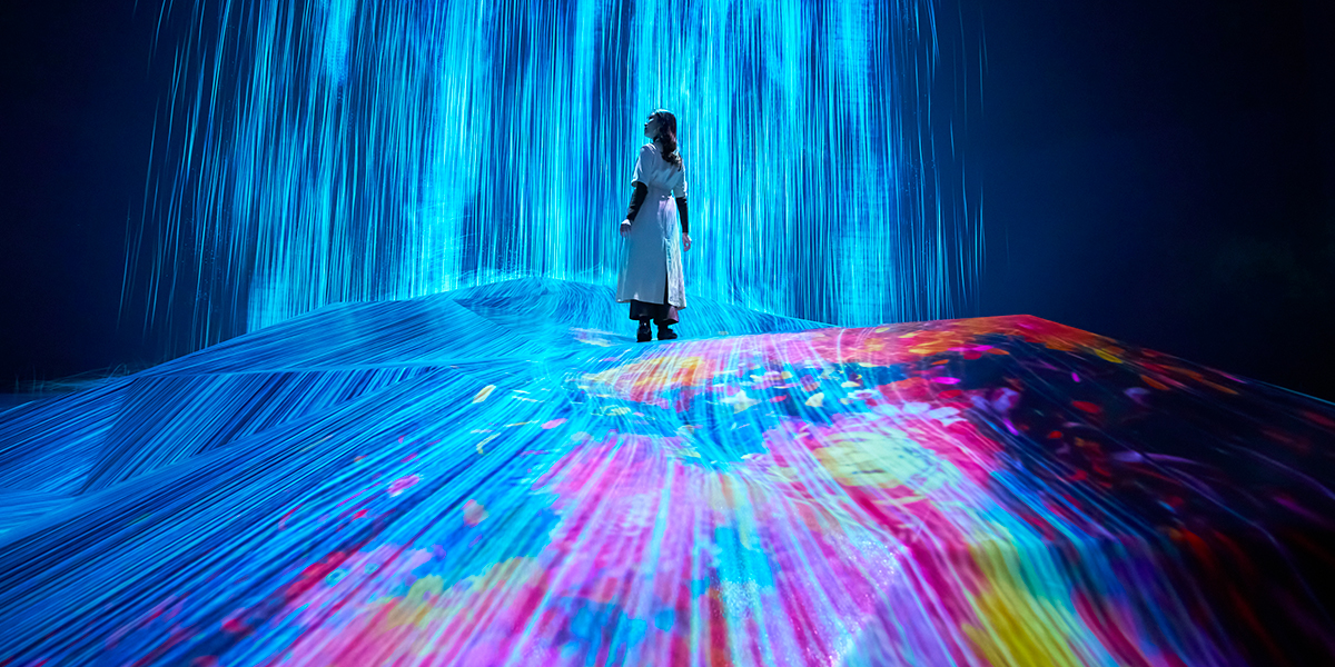 森ビル デジタルアート ミュージアム：エプソン チームラボボーダレス