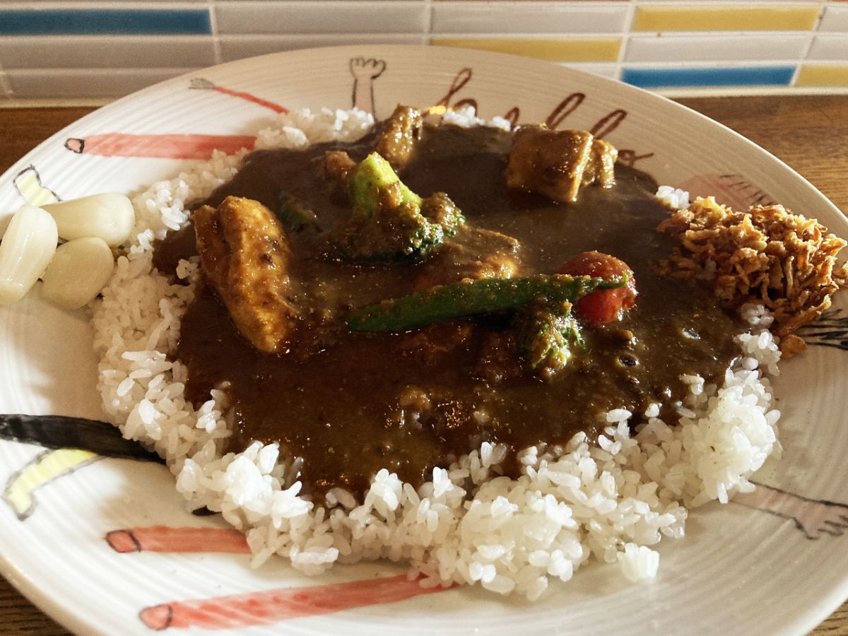 チキンカレー1200円