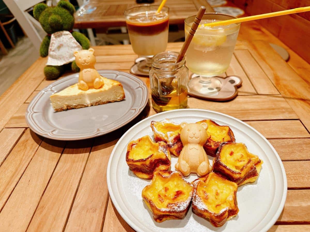 「ハニーフレンチトースト」890円