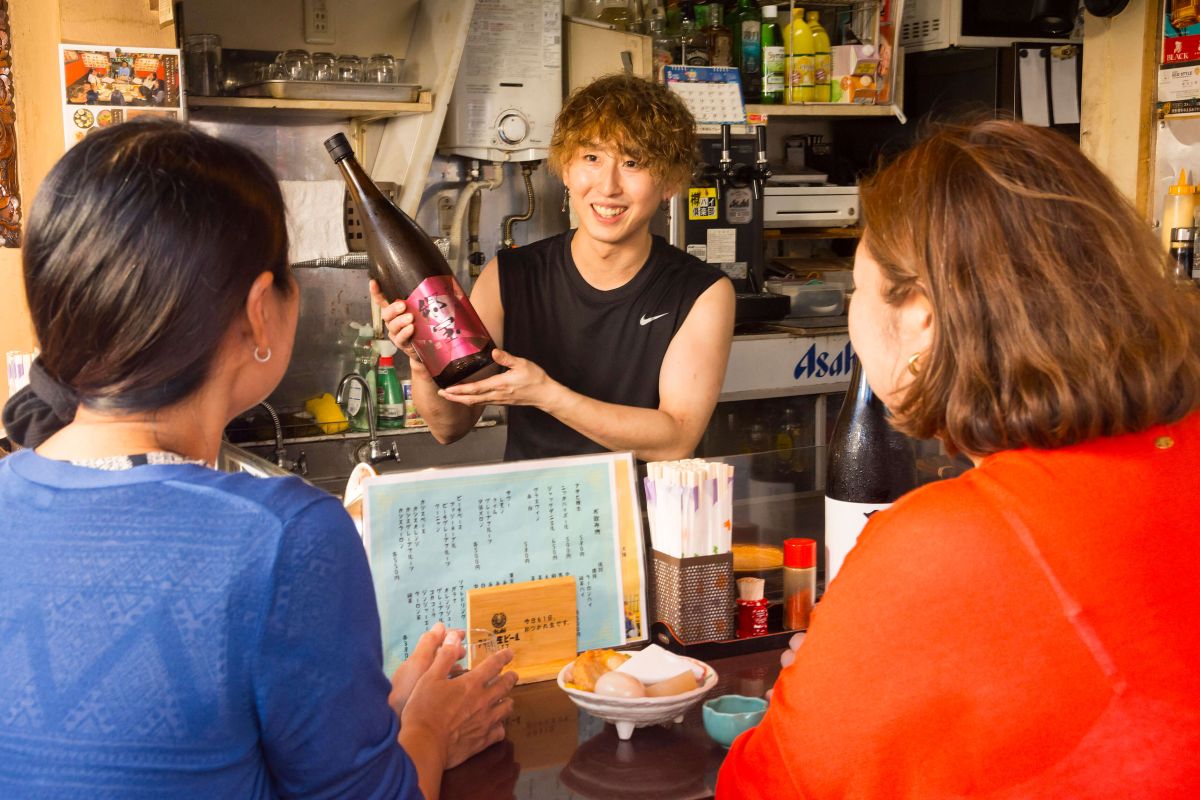 好みに合わせておすすめのお酒を紹介してくれます