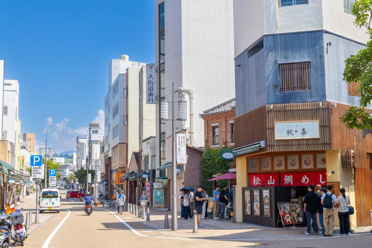 「ロープウェー街」の街並み