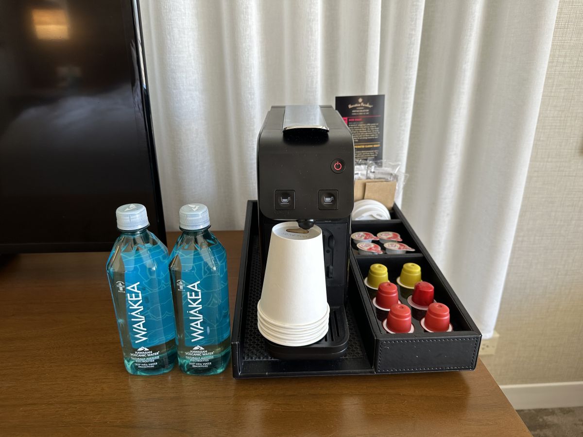 コーヒー、紅茶などアメニティも充実