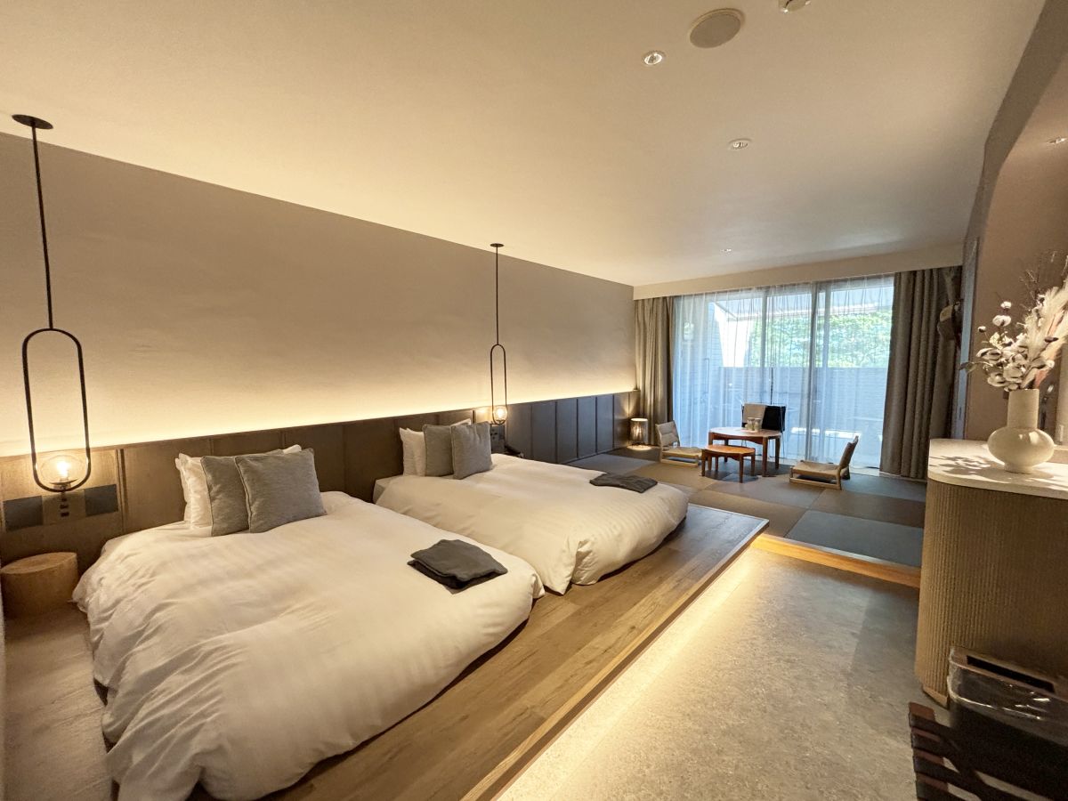 Deluxe Onsen Twin & Tatami 5万800円〜（税込・サービス料込）