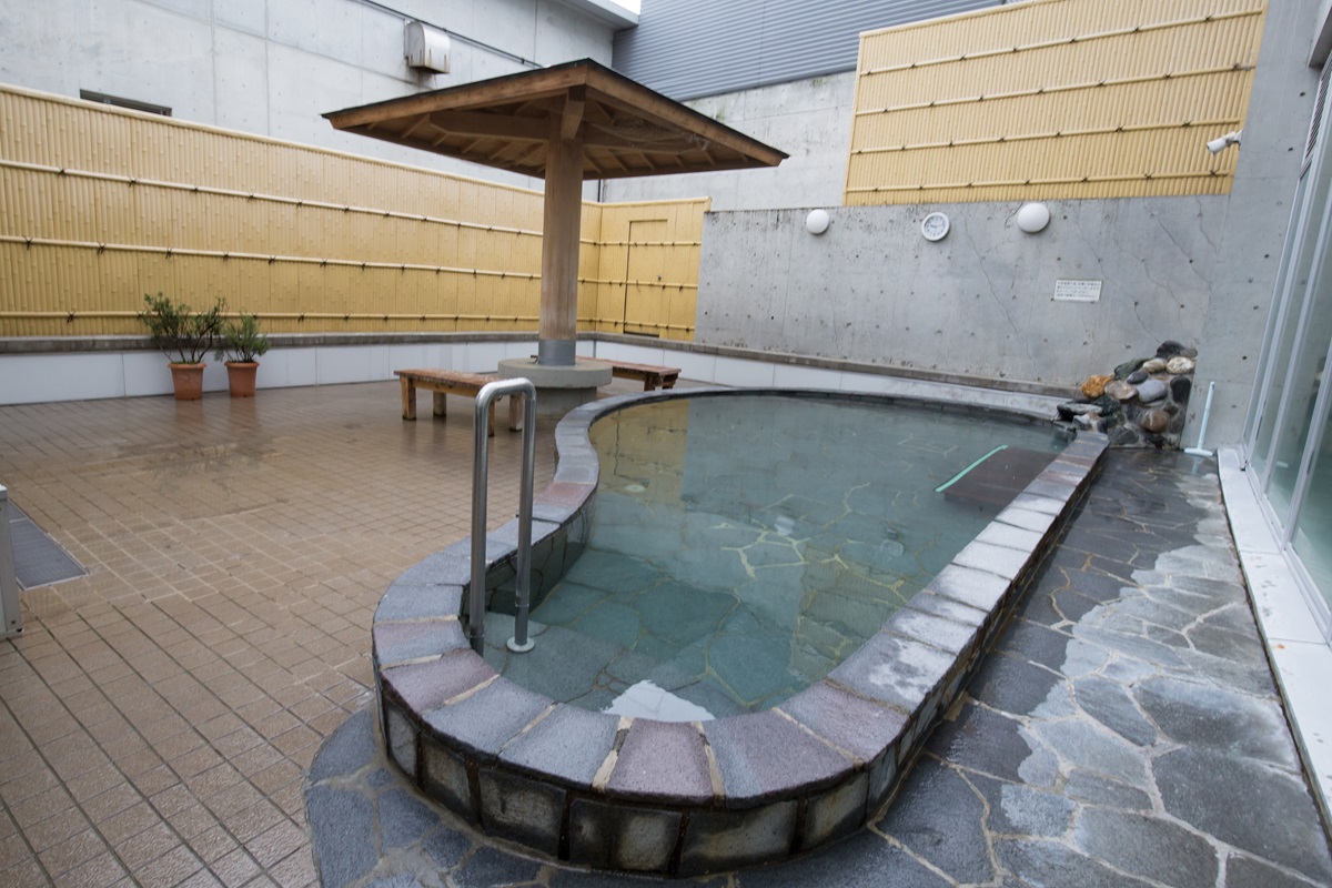 解放的な露天風呂