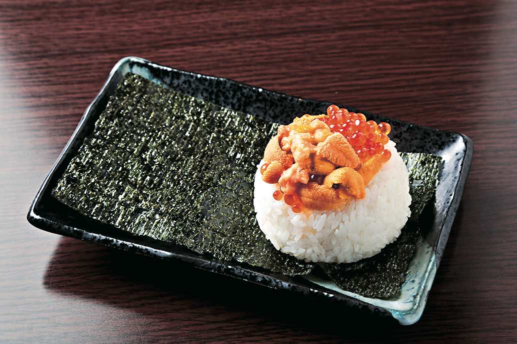 「うにぎり」1280円
