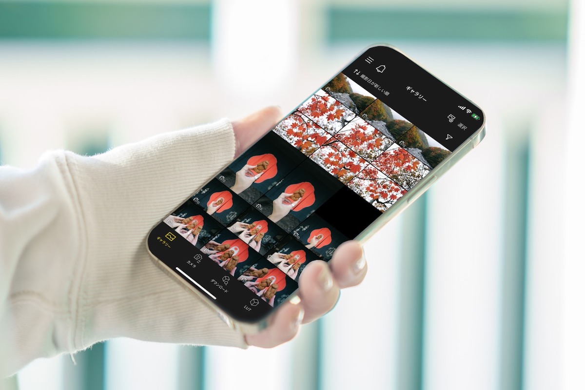 モバイルアプリ「LUMIX Lab」でLUMIX S9で撮影した写真をスマホに即転送。
