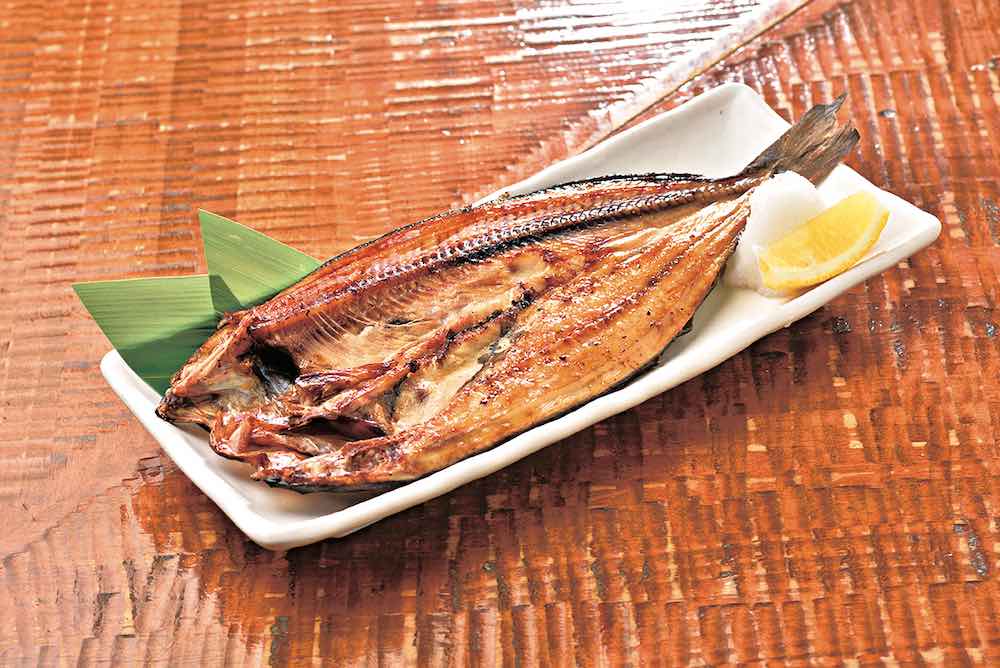 「道内産 真ホッケの開き」1280円