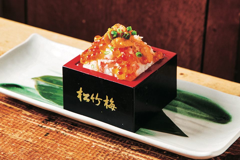 「うにかにいくらの升寿司」780 円
