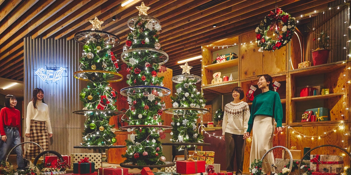 「星野リゾート　BEB5土浦(べブ)」で体験！エコロジカルな「BEB アップCYCLEクリスマス」が今年も12月1～25日に開催
